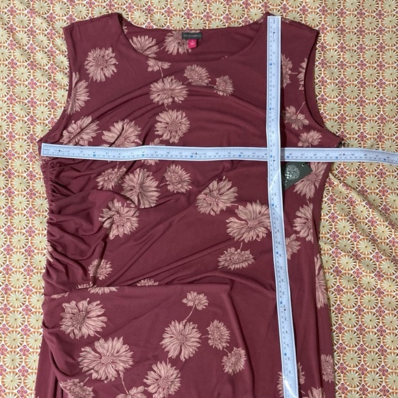 Vince Camuto Dusty Rose Asymmetrical Maxi Dress | Size 3X - Picture 4 of 14